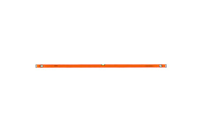 NEO Aluminum spirit level , 3 vials, milled bottom surface, 200 cm