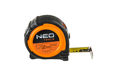 NEO Zvinovací meter, ocel. 2 m x 16 mm s magnetom