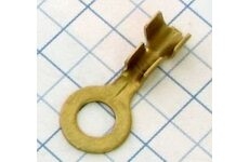 Oko káblové 5,4mm neizolované mosadz (1-2,5mm)