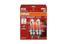 OSRAM Žiarovka 12V H4 60/55W P43t NIGHT BREAKER SILVER Ecopack /2ks/