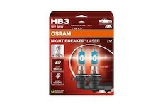 OSRAM Žiarovka 12V HB3 60W P20d NIGHT BREAKER LASER Ecopack /2ks/