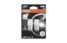 OSRAM Žiarovka 12V LED  P21W/5W  2W  BAY15d 1 7W blister /2ks/*DOPREDAJ (náhrada 7528DWP2BL)