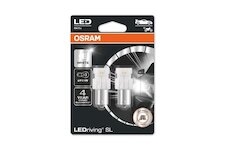 OSRAM Žiarovka 12V LED  P21W  BA15s 1 4W blister /2ks/*DOPREDAJ (náhrada 7506DWP2BL)