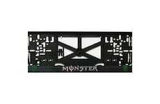 Podložka EČ /špz/MONSTER /1ks/ 3D