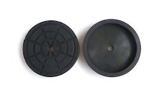 Podložka gumená pre zdvihák - okrúhla (160x30mm) (1ks)