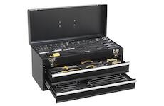 Portable Tool Chest 2 Drawer with 90pc Tool Kit S01055