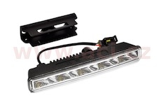 přídavná světla LED pro denní svícení 12 V, 5x SMD v každém světle, 182x19x55 mm sada včetně kabeláže