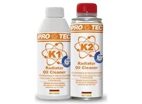 PRO TEC RADIATOR OIL CLEANER K1+K2-Čistič chladiaceho systému od oleja 376ml