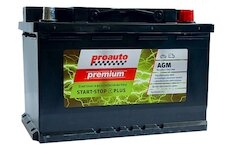 PROAUTO Premium AGM akumulátor 12V 70Ah 720A (278x175x190mm) + PRAVÝ