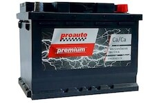 PROAUTO Premium akumulátor 12V 56Ah 480A (242x175x190mm) + PRAVÝ