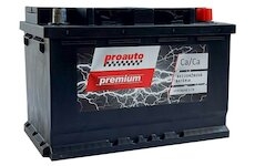 PROAUTO Premium akumulátor 12V 74Ah 680A (278x175x190mm) + PRAVÝ