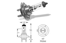 QLUX Žiarovka H7 12V 55W PX26d