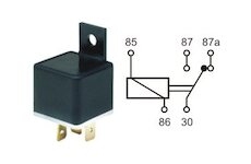 Relé prepínacie 12V 20/30A