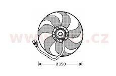 sahara (vrtule 345 mm+motorek 250W) 1.4i 16V, 1.6i 16V/Fsi, 1.8i 20V/20V T, 2.3i 10V/20V (vše +AC) (ŠKO (ŠKODA, VW)