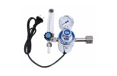 SATRA ELECTRICALLY HEATED Co2 FLOWMETER / REGULATOR