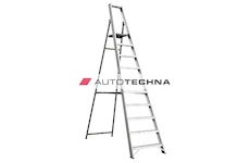 SEALEY Aluminium Step Ladder 10-Tread Industrial BS 2037/1