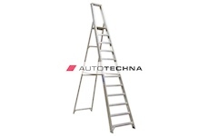 SEALEY Aluminium Step Ladder 12-Tread Industrial BS 2037/1