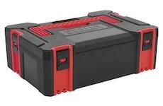 SEALEY AP8150 Plastic Stackable Click Together Toolbox - Medium