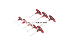 SEALEY Ball-End Hex Key Set 8pc T-Handle Metric