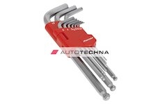 SEALEY Ball-End Hex Key Set 9pc Long Metric