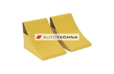 SEALEY Heavy-Duty Steel Wheel Chocks 4kg - Pair