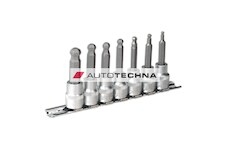 SEALEY Hex Ball-End Socket Bit Set 7pc Metric 3/8
