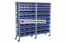 SEALEY Mobile Bin Storage System 72 Bins