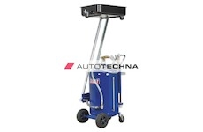 SEALEY Mobile Oil Drainer with Probes 100ltr Cantilever Air Discharge