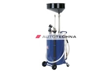 SEALEY Mobile Oil Drainer with Probes 90ltr Air Discharge