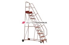 SEALEY Mobile Safety Steps 14-Tread