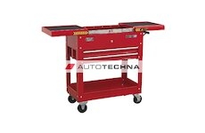 SEALEY Mobile Tool & Parts Trolley - Red