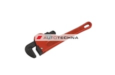 SEALEY Pipe Wrench European Pattern 200mm Cast Steel