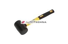 SEALEY Rubber Mallet 1lb Fibreglass Shaft