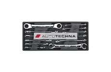 SEALEY Tool Tray with Flare Nut & Ratchet Ring Spanner Set 12pc