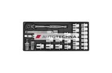 SEALEY Tool Tray with Socket Set 26pc 1/2