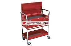 SEALEY Trolley 2-Level Heavy-Duty with Lockable Top & 2 Drawers