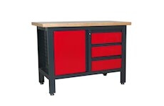 SEALEY Workstation with 3 Drawers & Cupboard