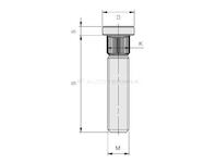 Štift náboja M12 x 1,5 x S52 x K12,4 x D18 mm BIMECC (Honda)