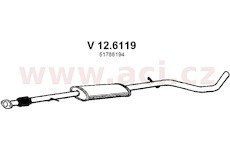střední díl výfuku ASSO/VENEPORTE