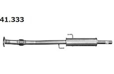 Stredný tlmič výfuku NOVAK 41.333