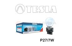 TESLA Žiarovka 12V P27/7W W2 5x16q