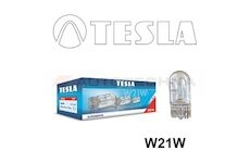 TESLA Žiarovka 12V  W21W  W3x16d