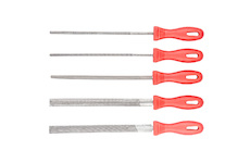 TOP TOOLS Pilníky na kov, sada 5ks