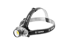 TOPEX Čelové svetlo 3W LED COB, 3xAAA