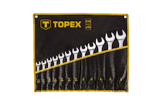 TOPEX Kľúč vidlicový sada, 13 - 32 mm, 12 ks