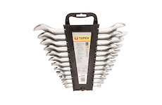 TOPEX Ploché kľúče obojstranné 6-32 mm, súprava 12 ks