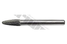 TRIUMF Frézka s valcovou stopkou O 6 mm, stromovitý tvar, O 10 mm, celková dĺžka 60 mm, tvrdokov