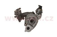 turbodmychadlo GARRETT model GTC1244MVZ, originální díl repasovaný firmou TURBOCHARGER (+ vratná část 1750 Kč/70 €)