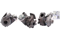 turbodmychadlo IHI model RHV4, originální díl repasovaný firmou TURBOCHARGER (+ vratná část 1750 Kč/70 €)