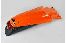 UFO Blatník zadný KTM LC4 640/SMC 660 02-04 oranžová so svetlom